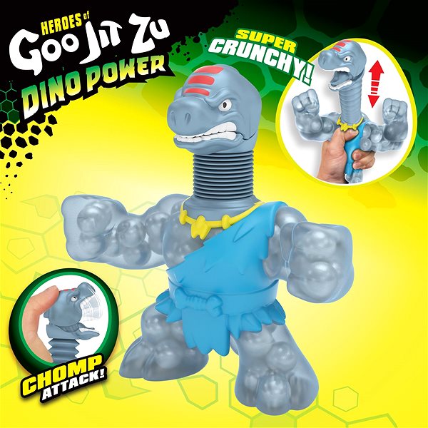 Figur Heroes Goo Jit Zu Dino Power - Ultra Rare Braxor Hero Pack Mermale/Technologie