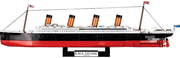 Stavebnica Cobi Titanic executive edition Bočný pohľad