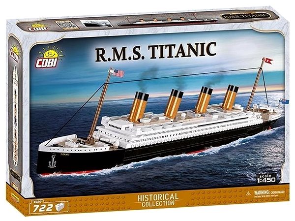 Stavebnica Cobi Titanic Obal/škatuľka