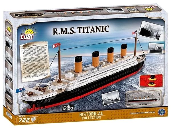 Stavebnica Cobi Titanic Obal/škatuľka