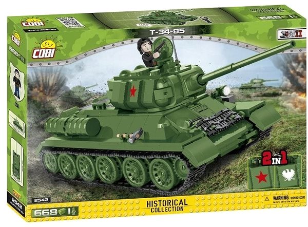 Bausatz Cobi Panzer T-34/85 Verpackung/Box