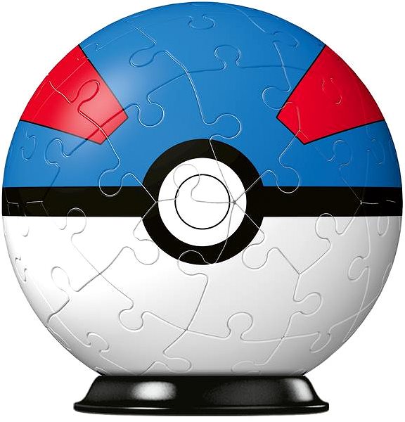 Puzzle Ravensburger 3D puzzle 112654 puzzle-Ball Pokémon Motív 2 – položka 54 dielikov ...