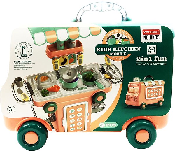 Kinderküche Truck und Table Kinderküche mit Zubehör ...