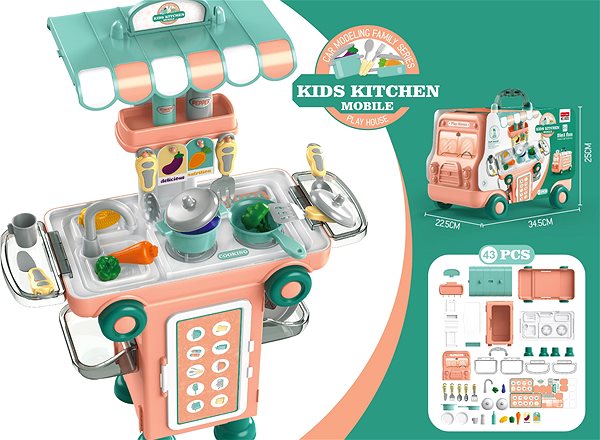 Kinderküche Truck und Table Kinderküche mit Zubehör ...