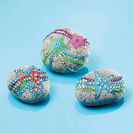 Ékszerkészítő készlet Rock Starfish dekoratív strasszkövek ...