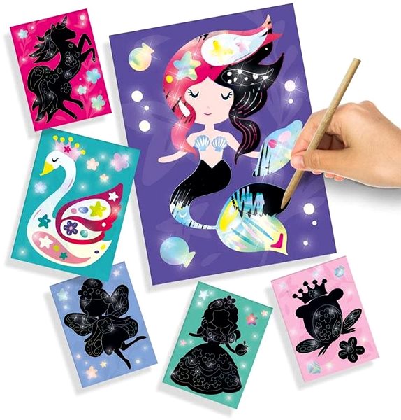 Kratzbilder SES Holographic Scratch - Holografische Kratzbilder - Feen ...