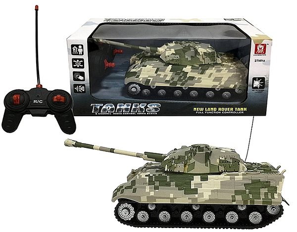 Távirányítós tank Távvezérelhető tank - 4 funkció ...