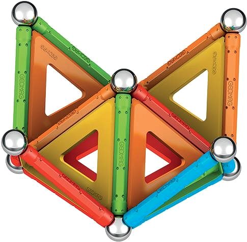 Building Set Geomag - Supercolour Recycled 52 pcs ...