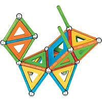 Building Set Geomag - Supercolour Recycled 78 pcs ...