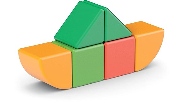 Building Set Geomag - Magicube Shapes 6 pcs Features/technology