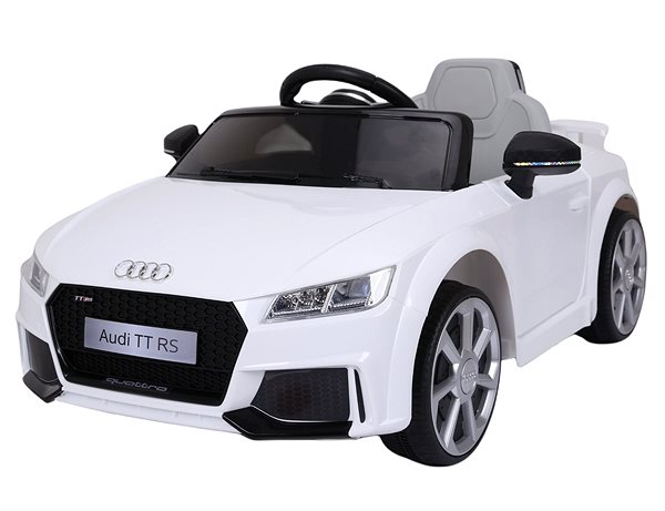 Elektromos autó gyerekeknek Audi RS TT - fehér Oldalnézet