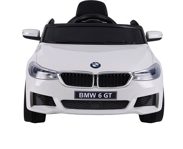 Elektromos autó gyerekeknek BMW 6GT - fehér Képernyő