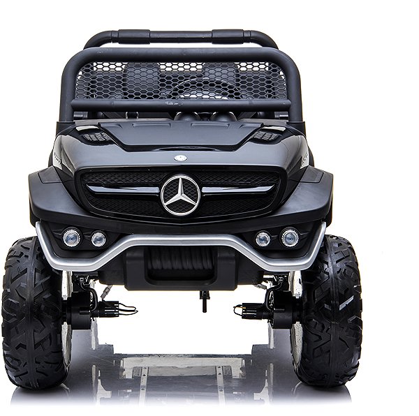 Mercedes Benz Unimog Truck kids' electric car - black.