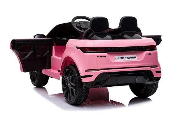 Elektromos autó gyerekeknek Range Rover Evoque - rózsaszín Oldalnézet