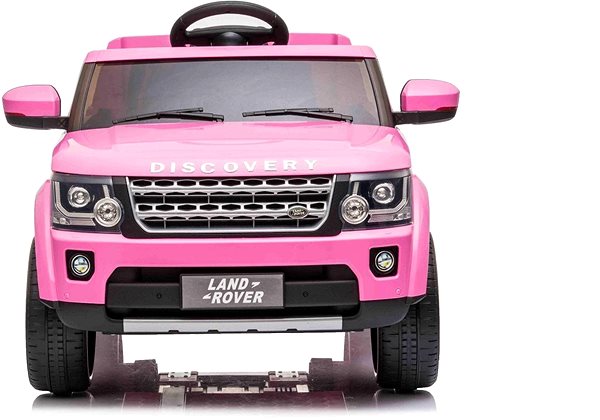 Elektromos autó gyerekeknek Land Rover Discovery, rózsaszín Képernyő