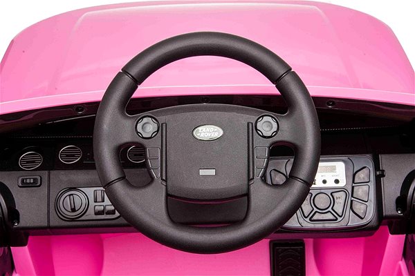 Elektromos autó gyerekeknek Land Rover Discovery, rózsaszín Jellemzők/technológia