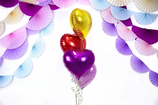 Balóny Fóliový balón srdce červené – Valentín – 45 cm ...