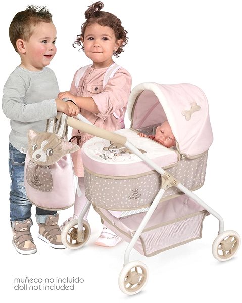 Kočík pre bábiky Decuevas 86043 môj prvý kočík pre bábiky s batôžkom Didi 2021 – 56 cm Lifestyle