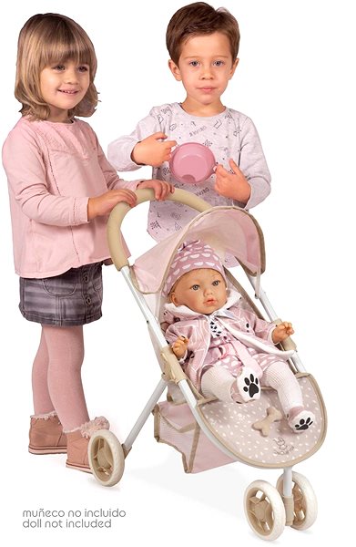 Kočík pre bábiky Decuevas 90243 športový kočík pre bábiky trojkolesový Didi 2021 – 55 cm Lifestyle
