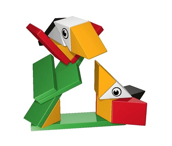 Building Set AINSTEIN Our Farm, Magnetic Kit Lateral view