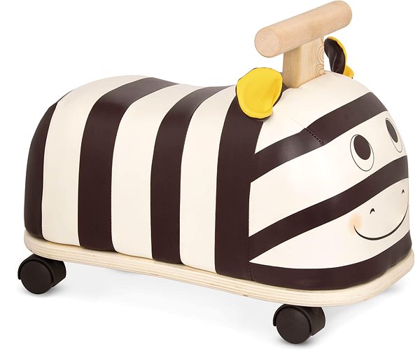 Futóbicikli B-Toys fa zebra futóbicikli Csomag tartalma