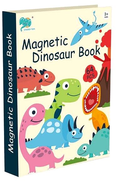 Puzzle Magnetické puzzle knižka – dinosaury ...