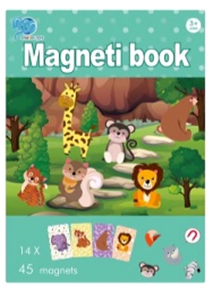 Puzzle Mágneses puzzle könyv - állatok ...