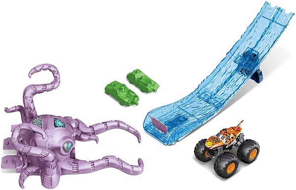 Slot Car Track Hot Wheels Monster Trucks Action Game Set Different Types Features/technology