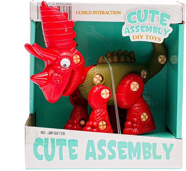Figure Dinosaur Screw 17x16,5x11cm Packaging/box