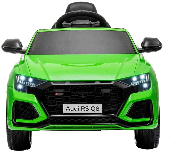 Elektromos autó gyerekeknek Audi RSQ8 - zöld Képernyő