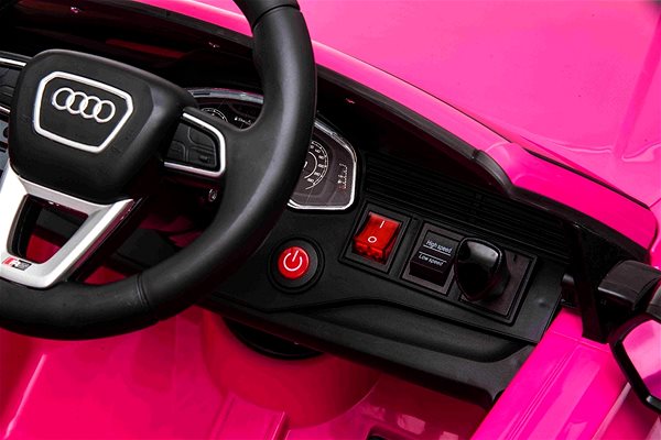 Elektromos autó gyerekeknek Audi RSQ8 - rózsaszín Jellemzők/technológia
