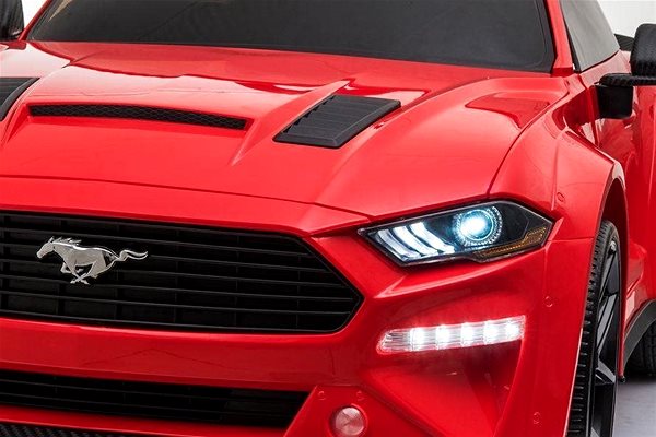 Elektromos autó gyerekeknek Drifting Ford Mustang 24 V - piros Jellemzők/technológia