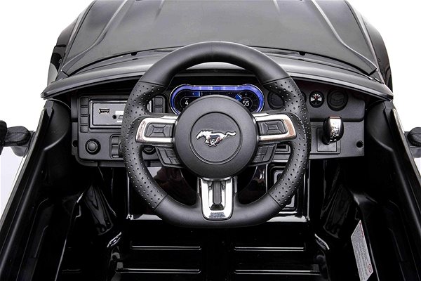 Elektromos autó gyerekeknek Ford Mustang 24V - fekete Jellemzők/technológia