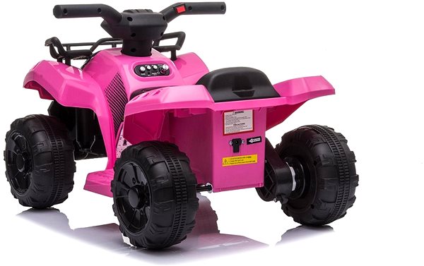 Négykerekű gyerekeknek MINI 6V Elektromos négykerekű, rózsaszín ...
