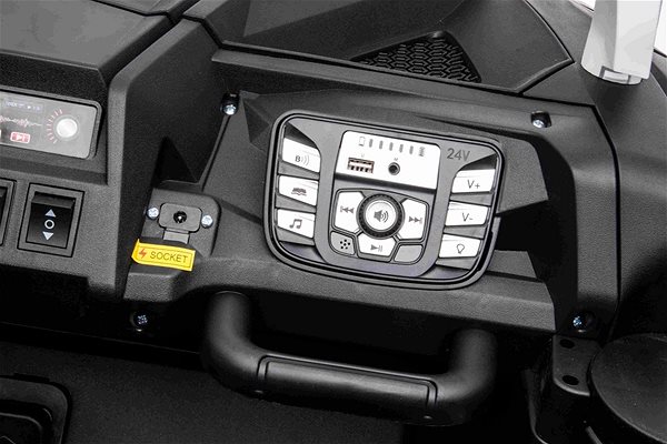Kinder-Elektroauto Elektroauto UTV XXL 24V, zweisitzig, weiß Mermale/Technologie
