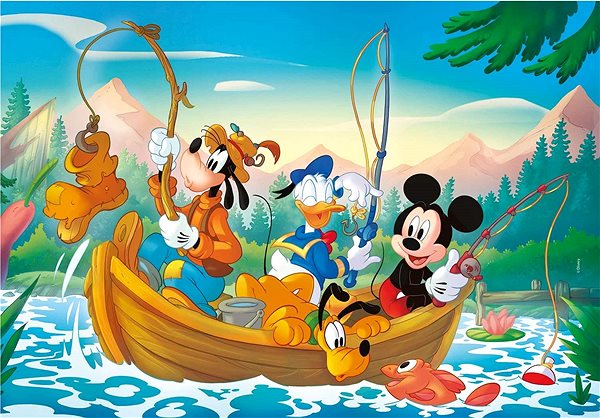 Puzzle Puzzle 3x48 Mickey és barátai ...