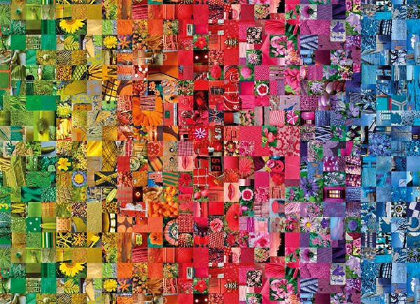 Puzzle Puzzle 1000 collage – kolekcia colorboom ...