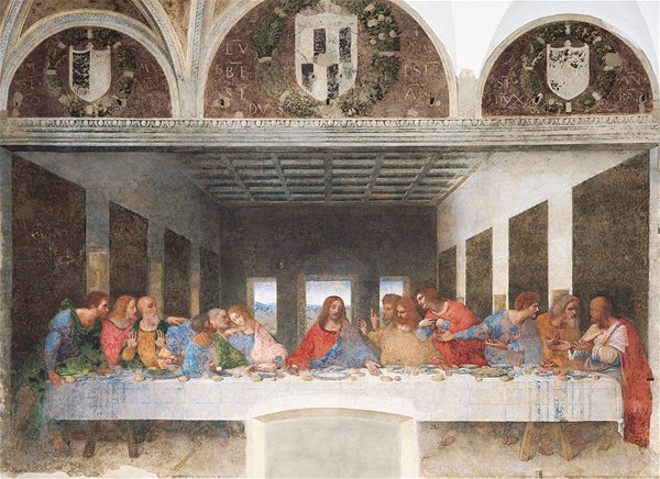 Puzzle Puzzle 1000 Leonardo da Vinci - Utolsó vacsora (múzeum) ...