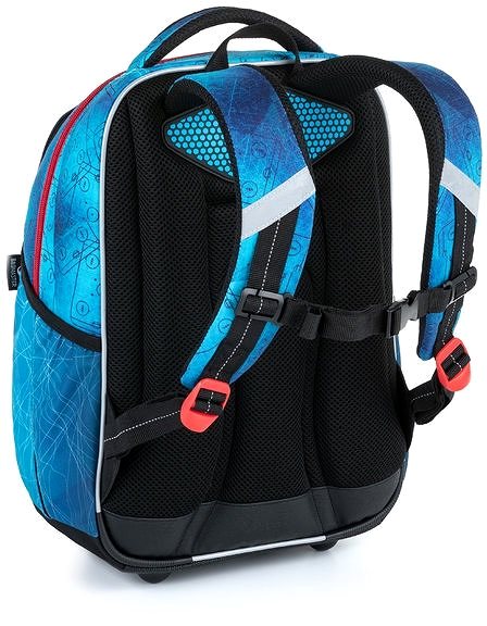 School Backpack Boys School Backpack Bagmaster Mark 21 A Blue Back page