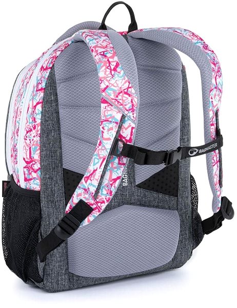 Schulrucksack BAGMASTER BOSTON 21 A Schulrucksack - Orange Pink ...