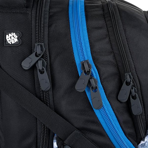 School Backpack Student Backpack Bagmaster Bag 21 A Blue/Black ...