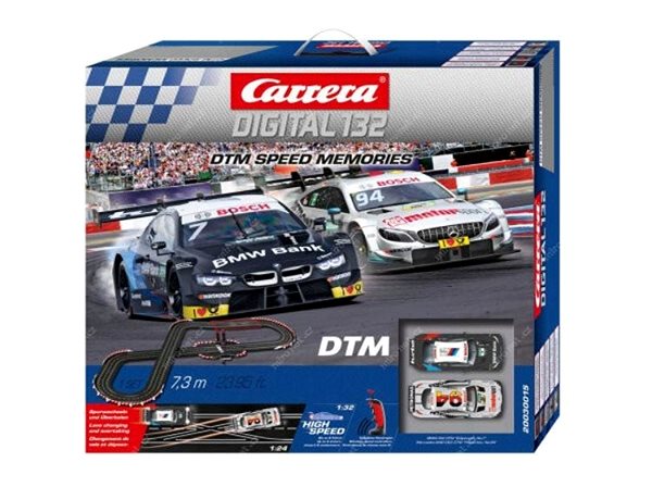 Autópálya játék Carrera D132 30015 DTM Speed Memories Csomagolás/doboz