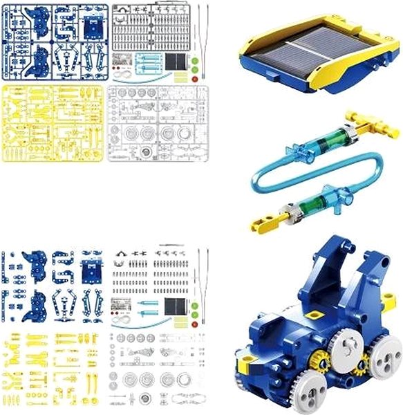 Building Set Imaginarium Solar and Hydraulic Set 12-in-One Package content