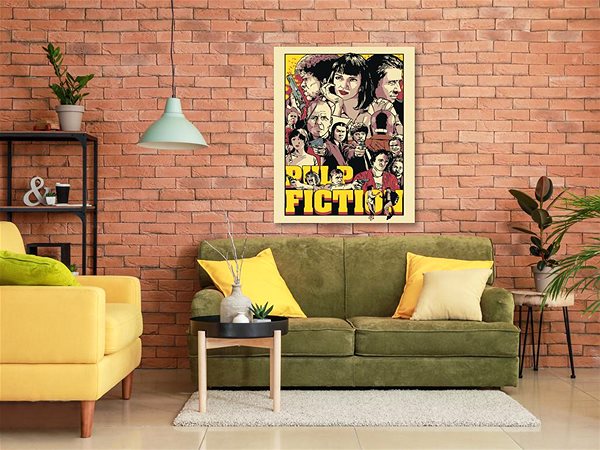 Maľovanie podľa čísel Maľovanie podľa čísel – Pulp Fiction, 40 × 50 cm, napnuté plátno na rám ...