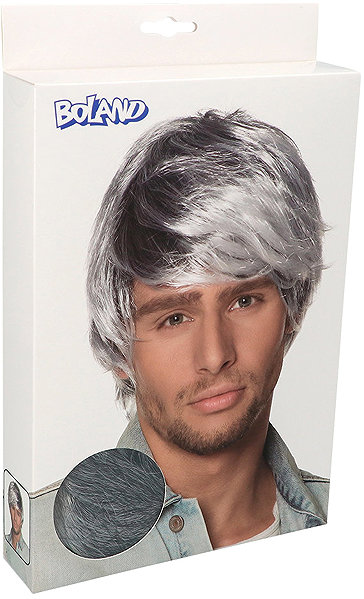 Parochňa Boland Parochňa pánska bielo-čierna ...