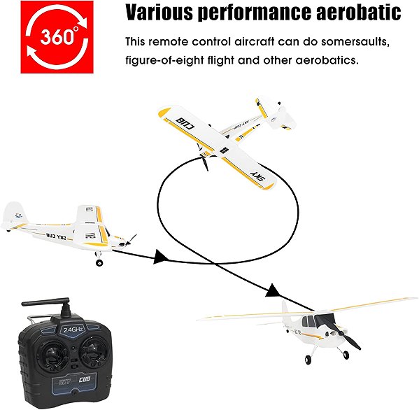 Playstem Sky Cub RC RTF Trainer RC plane.