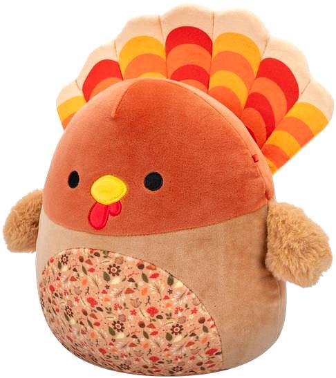 Squishmallows Gobrianna the Turkey Soft Toy.
