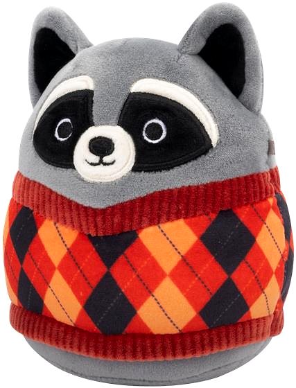 Plyšák Squishmallows Mýval ve svetru Rocky ...