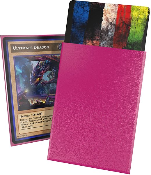 Ultimate Guard Card Covers - Card Covers - Cortex Sleeves Japanese Size Matte Pink 60 pcs .