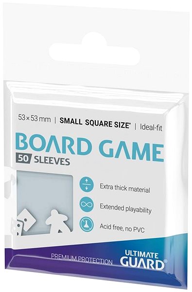 Ultimate Guard Card Case - Premium Soft Small Square Cover for Board Games .